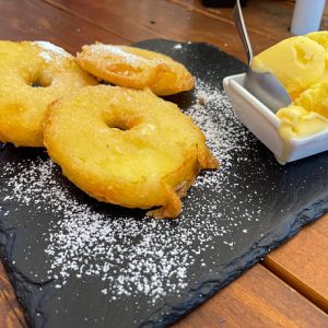 Home pineapple fritters